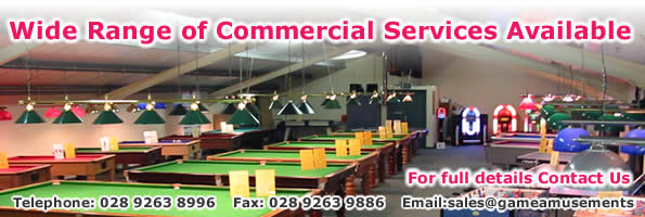 Game Amusements Commercial Services